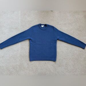 Sézane Men's Crewneck Sweater in Navy Blue